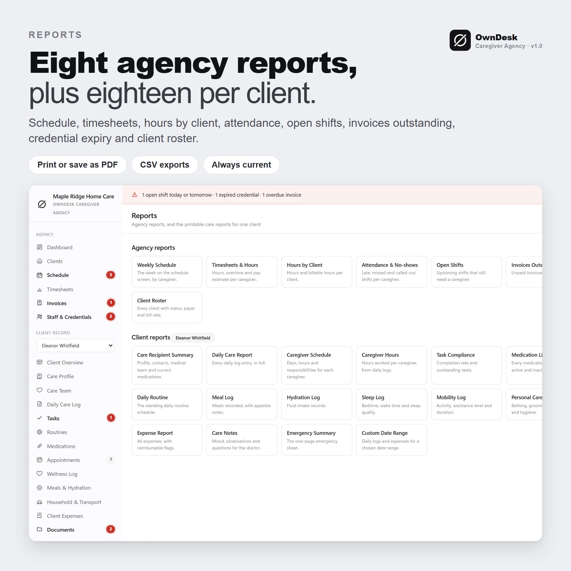 OwnDesk Caregiver Agency - Image 10